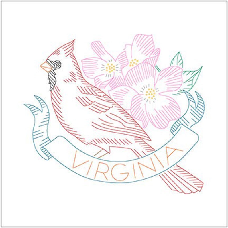 Birds of Liberty - Virginia Digitally Printed Panel