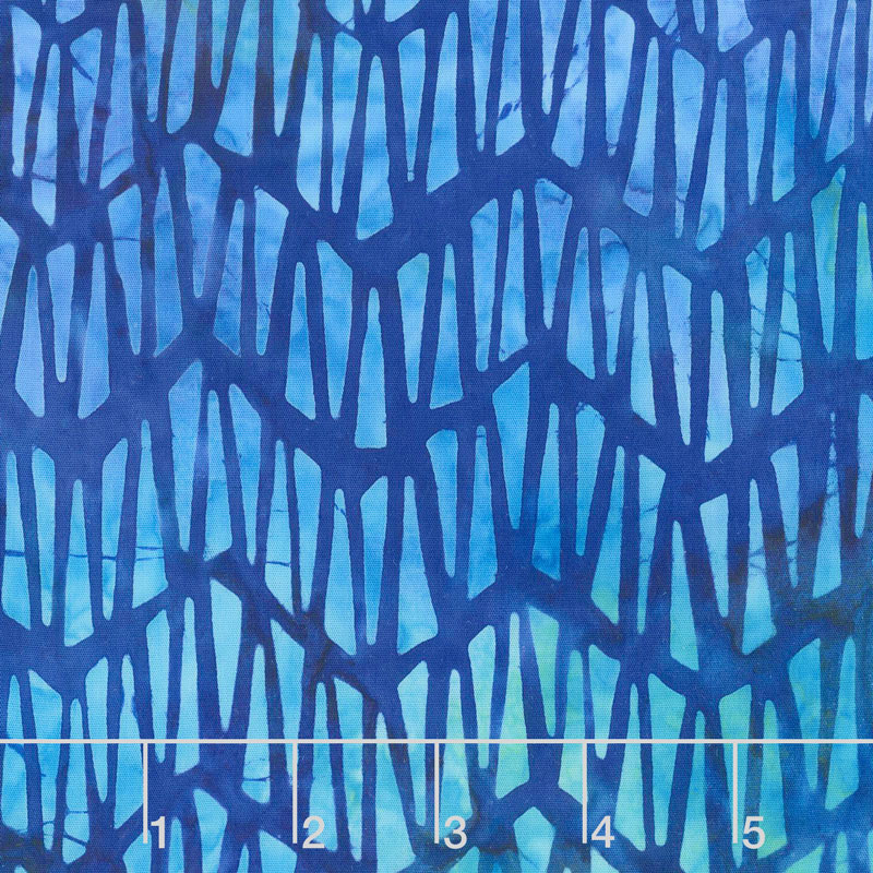 Artisan Batiks - Natural Formations 3 Ocean Mosaic Ocean Yardage