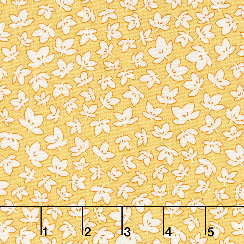 Aunt Grace's Flower Pots - Fresh Flowers Yellow Yardage