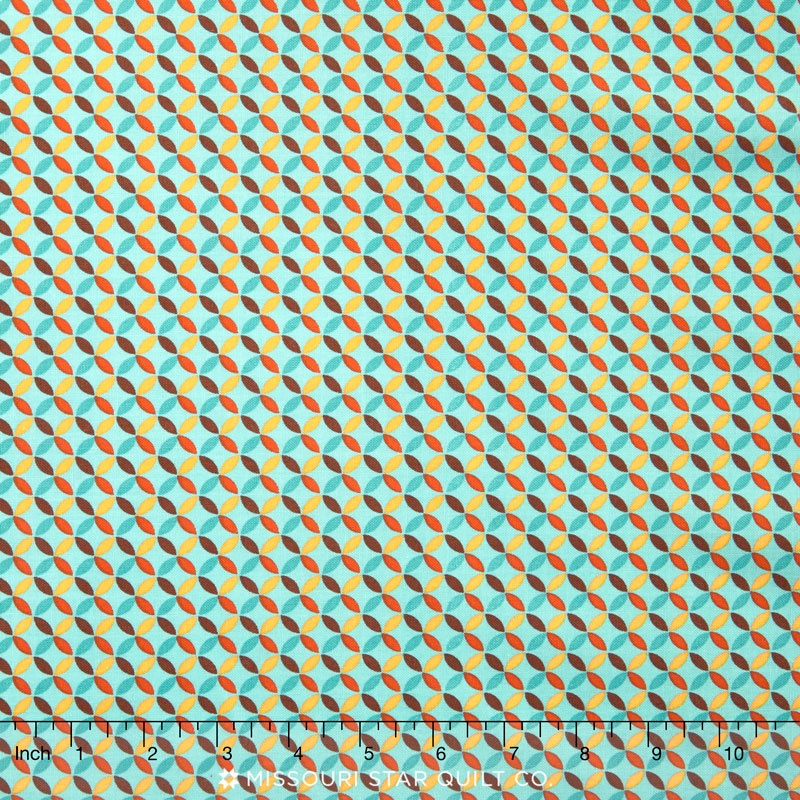 In the Kitchen - Stars and Spheres Fresca Yardage