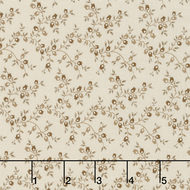 Jo's Shirtings - Pomegranate Latte Yardage