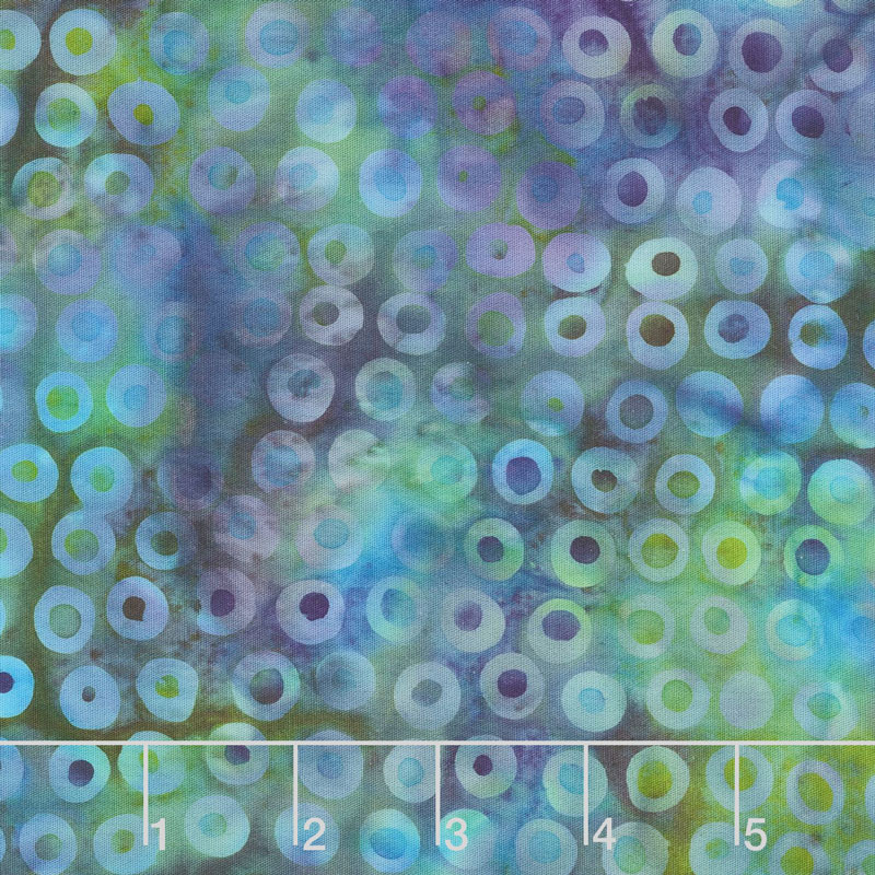 Magical Reef Batiks - Cherrios Marbles Yardage