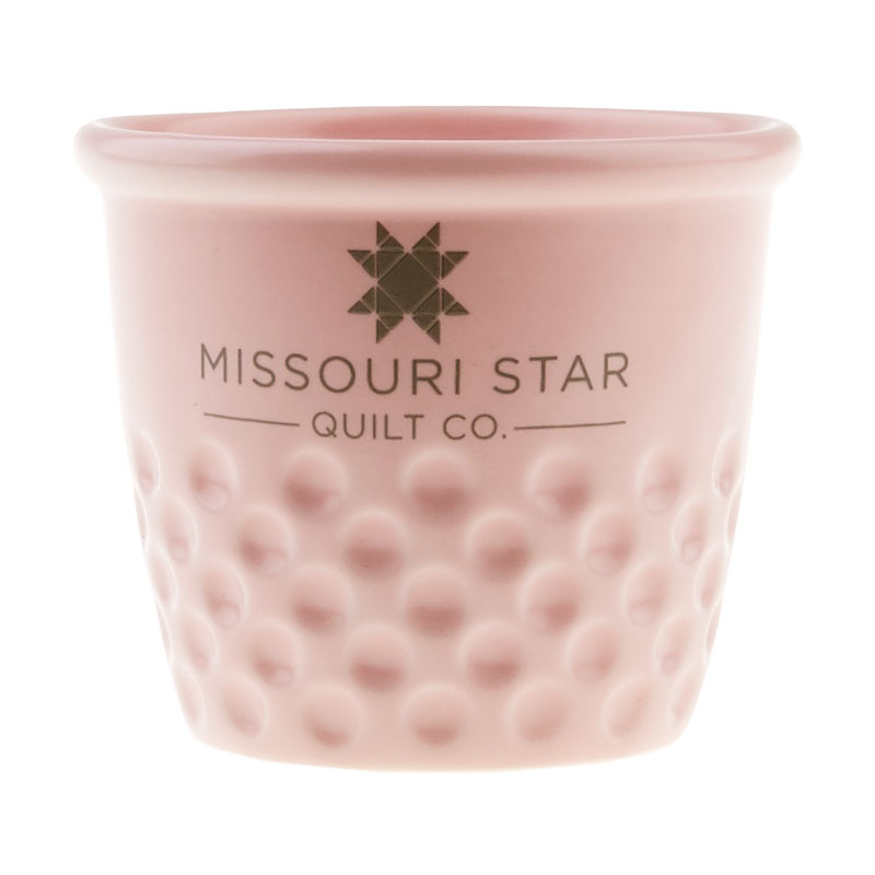 Missouri Star Porcelain Thimble Cup - Pink