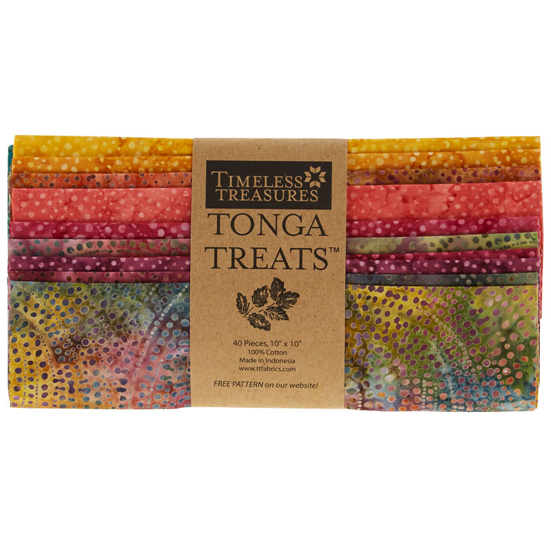Tonga Treats Batiks - Colorwheel Forest 10