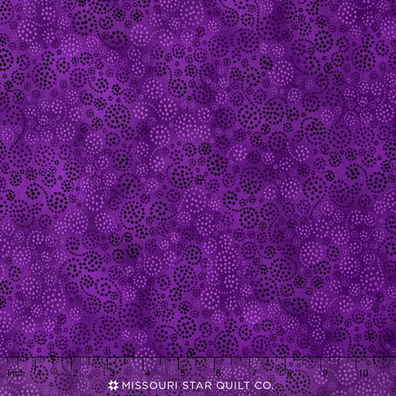 Wilmington Essentials - Amethyst Royale Sparkles Dark Purple Yardage