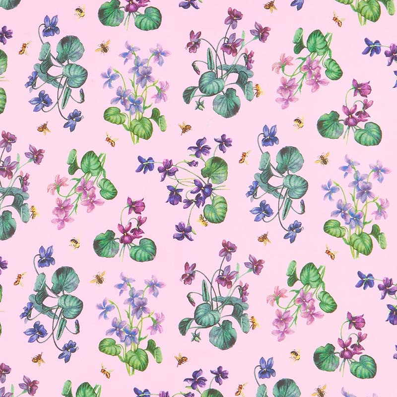 Chelsea - African Violet Red Purple Yardage