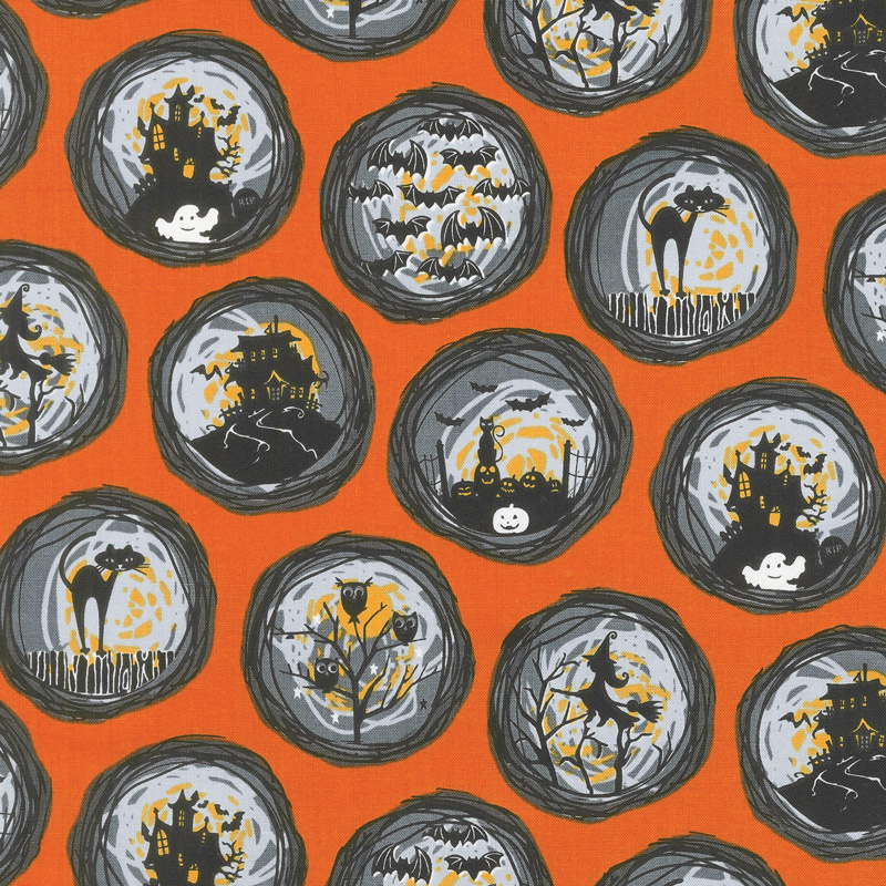 Bats and Black Cats - If You've Got It, Haunt It Orange Yardage
