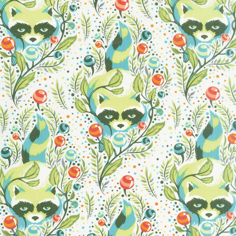 Tula Pink's All Stars - Raccoon Agave Yardage