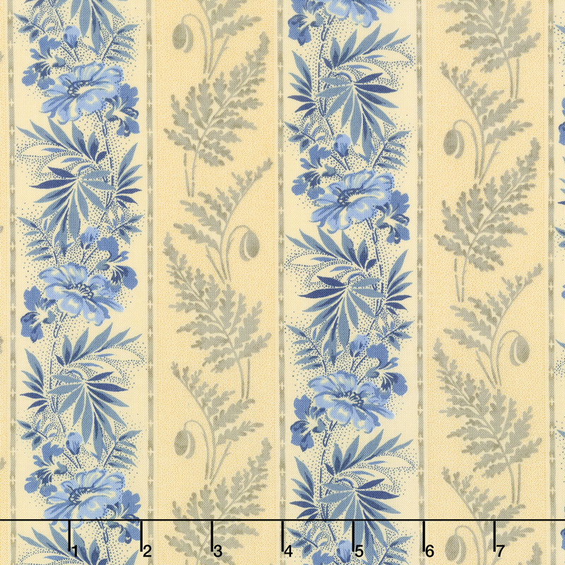 Regency Ballycastle Chintz 18th Century - Buncrana Sudbury Yellow Yardage