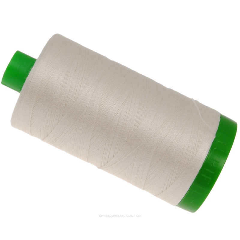 Aurifil 40 WT 100% Cotton Mako Large Spool Thread - Muslin