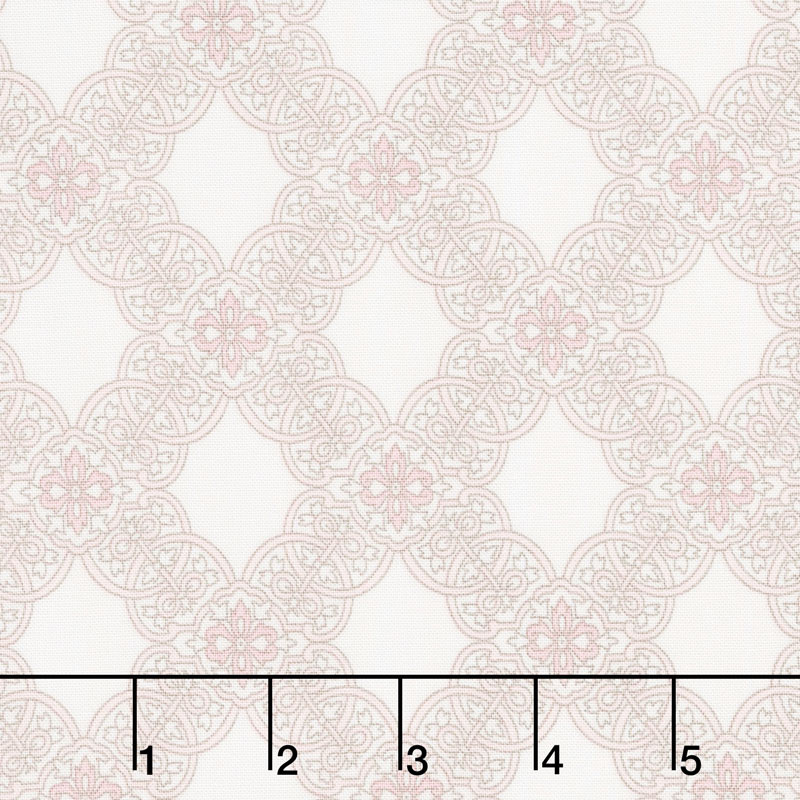 Rose Garden - Tile Cream Yardage