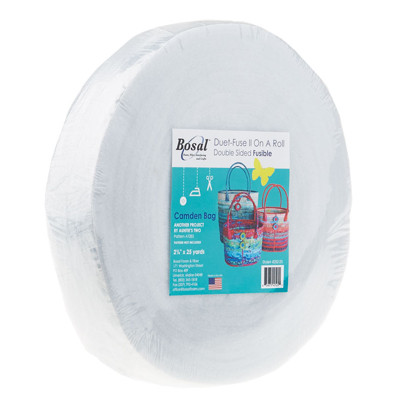 DuetFuse II On a Roll Double Sided Fusible Batting Bosal Foam