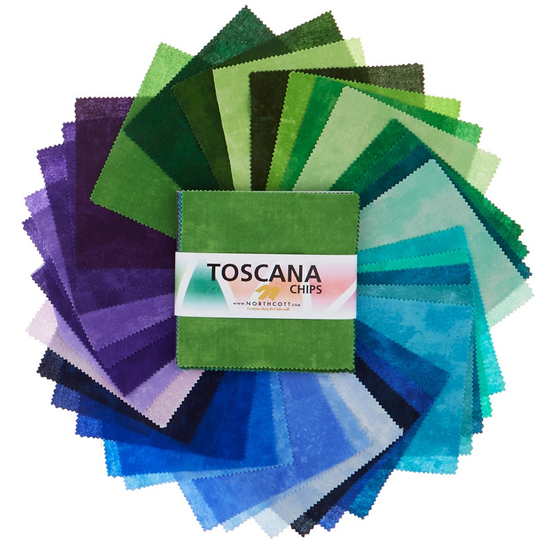 Toscana Peacock Chips