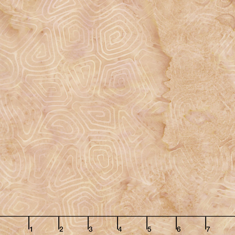 Seedlings Batiks - Turtle Shell Light Smore Yardage