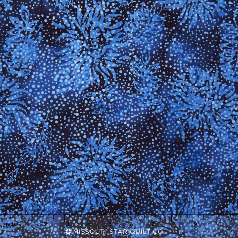 Island Batiks - Sparkling Waters Navy Yardage