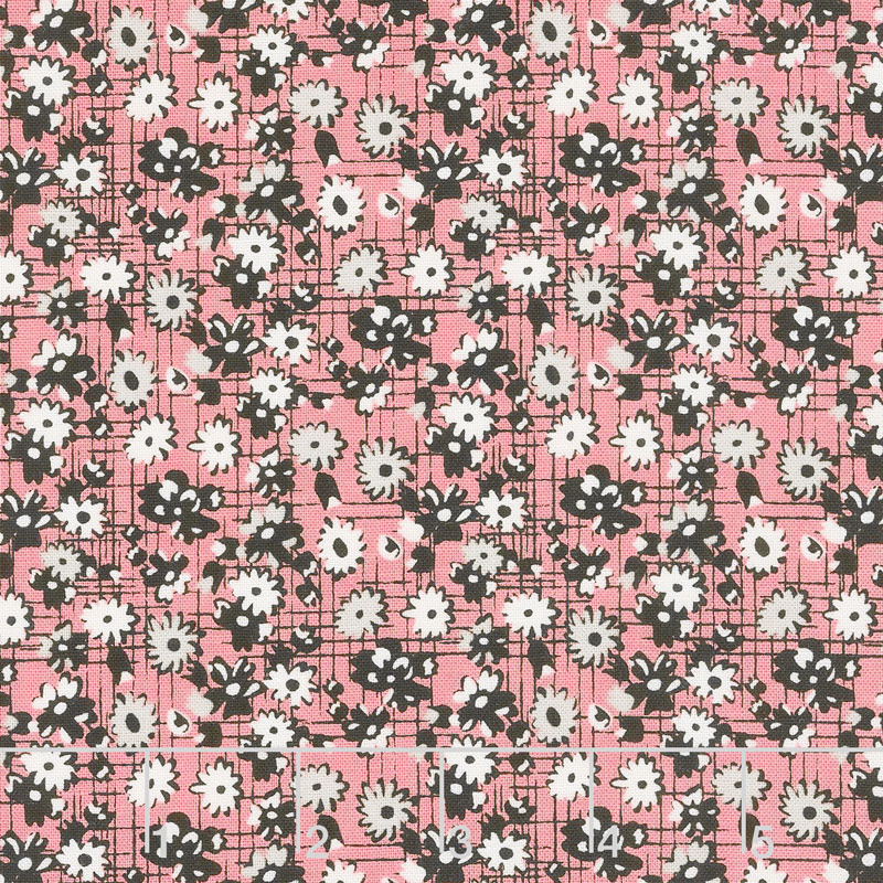 Abbie - Garden Coral Yardage