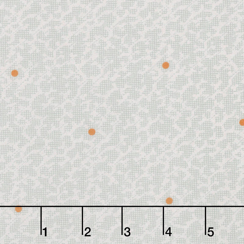 Floral Hues - Scribble Gray Cotton Lawn Yardage
