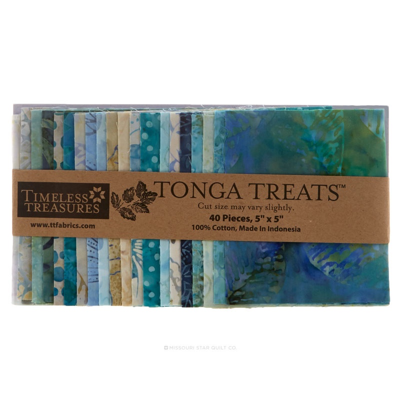 Tonga Treats Batiks - Surf Charm Pack