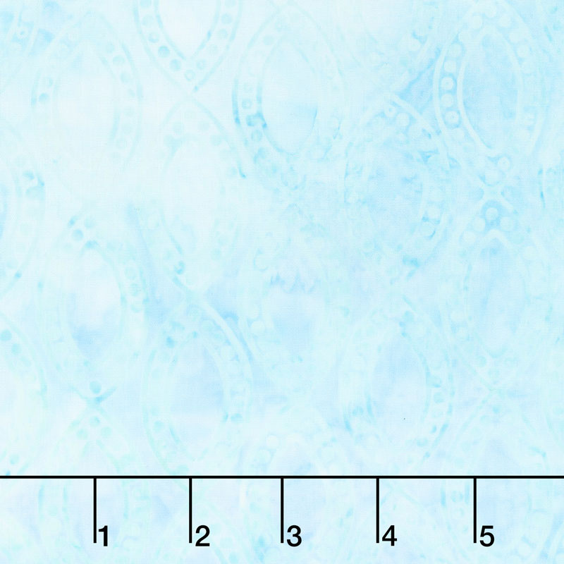 Artisan Batiks - Butterfly Blooms Dots Aqua Yardage