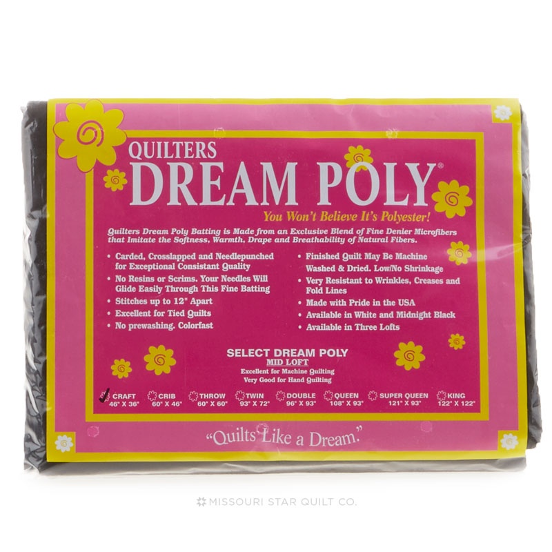 Quilter's Dream Poly Select Midnight Craft Batting