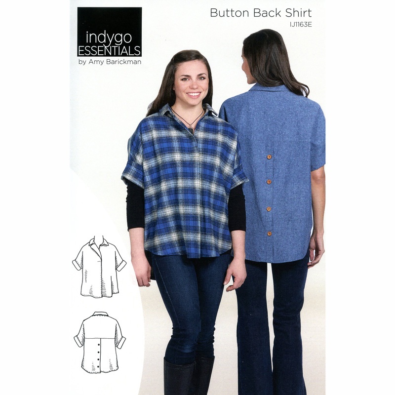 Button Back Shirt Pattern