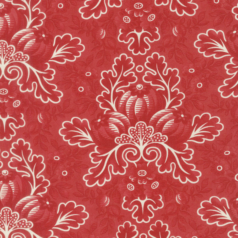 Cinnaberry - Damask Cranberry Yardage