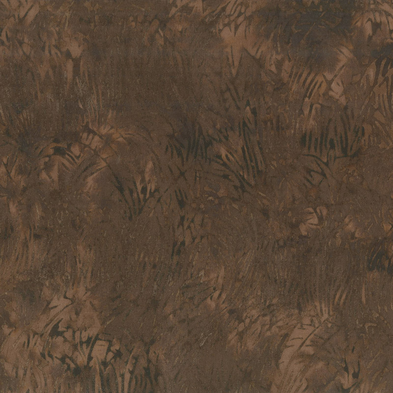 Autumn Harvest Batiks - Grass Brownie Yardage