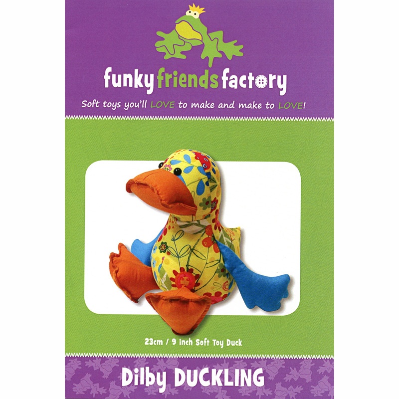 Dilby Duck Funky Friends Factory Pattern