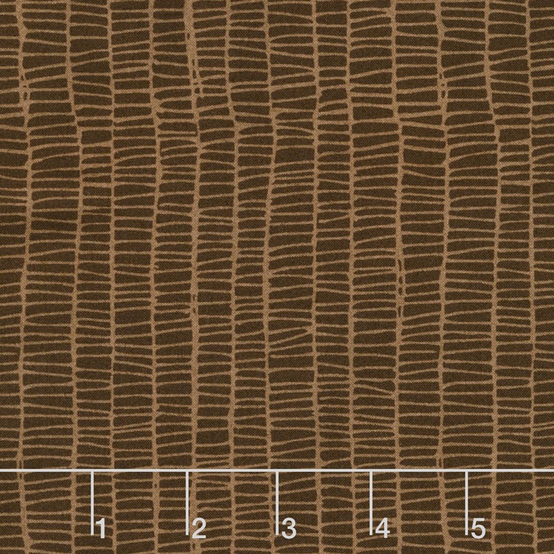 Merrily - Weave Chocolate Yardage