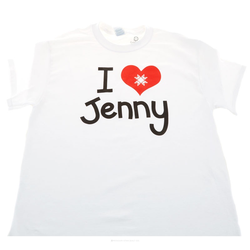 I Heart Jenny White T-Shirt - XL