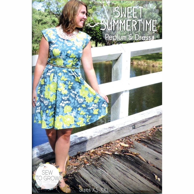 Sweet Summertime Dress and Peplum Pattern