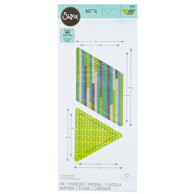 Sizzix Bigz XL Die - Rhombus with Triangle