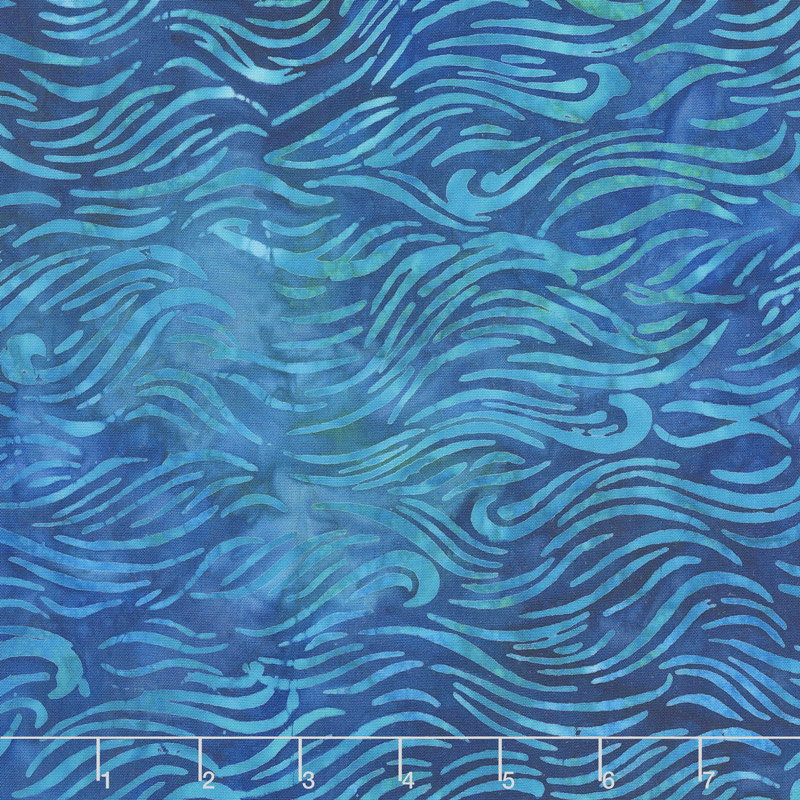 Artisan Batiks - Totally Tropical Water Ocean Yardage