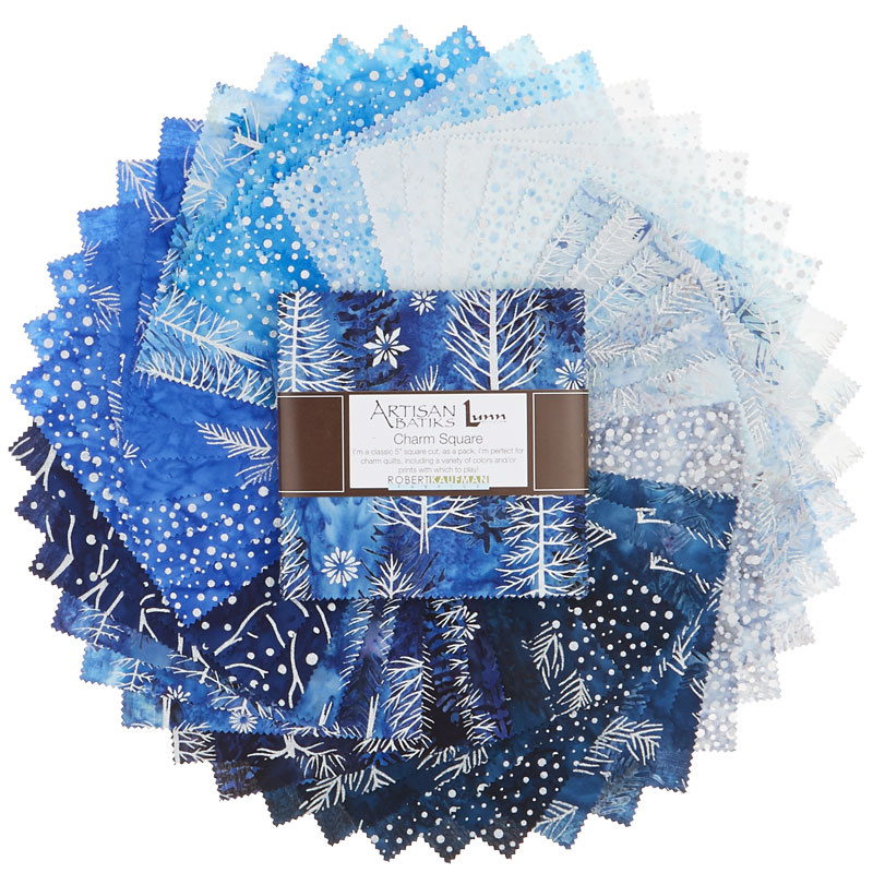 Artisan Batiks - Northwoods 8 Metallic Charm Pack