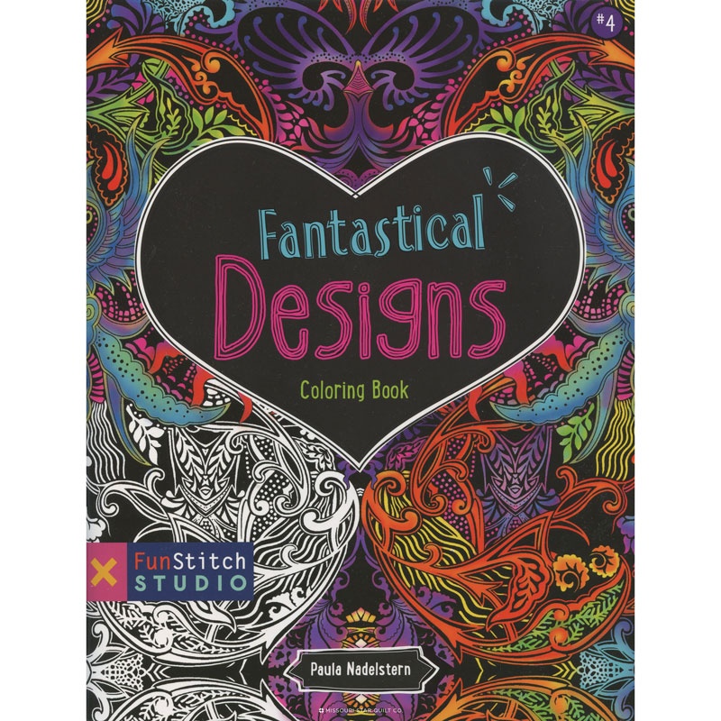 Fantastical Designs Coloring Book by Paula Nadelstern
