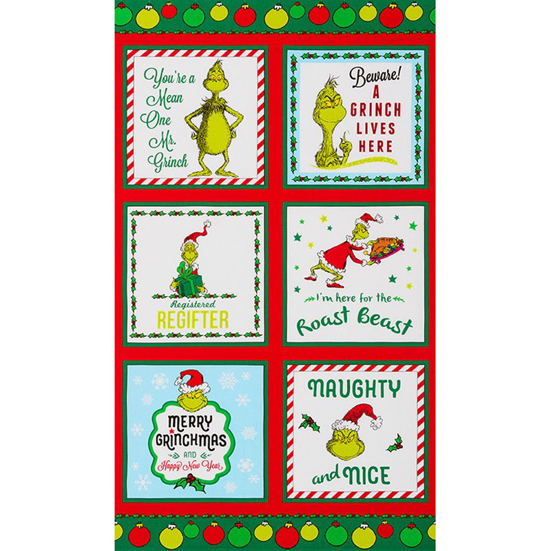 How the Grinch Stole Christmas 8 - Grinch Holiday Panel