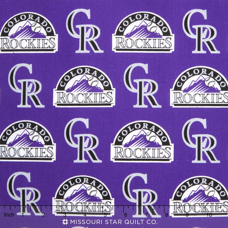 MLB Major League Baseball - Colorado Rockies Allover Yardage