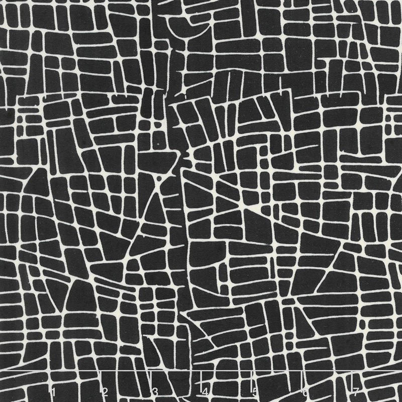 Salt N Pepper Batiks - Mosaic Salt N Pepper Yardage