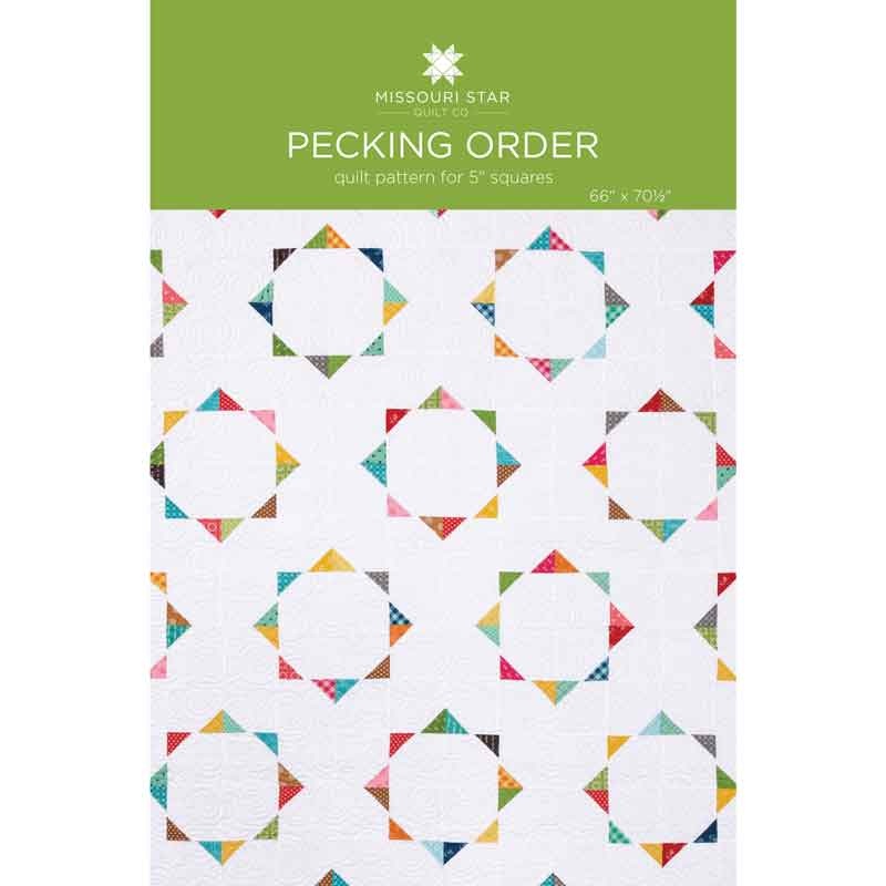 Pecking Order Quilt Pattern by MSQC