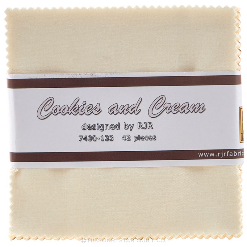 Cotton Supreme Solids Cookies & Cream Charm Pack