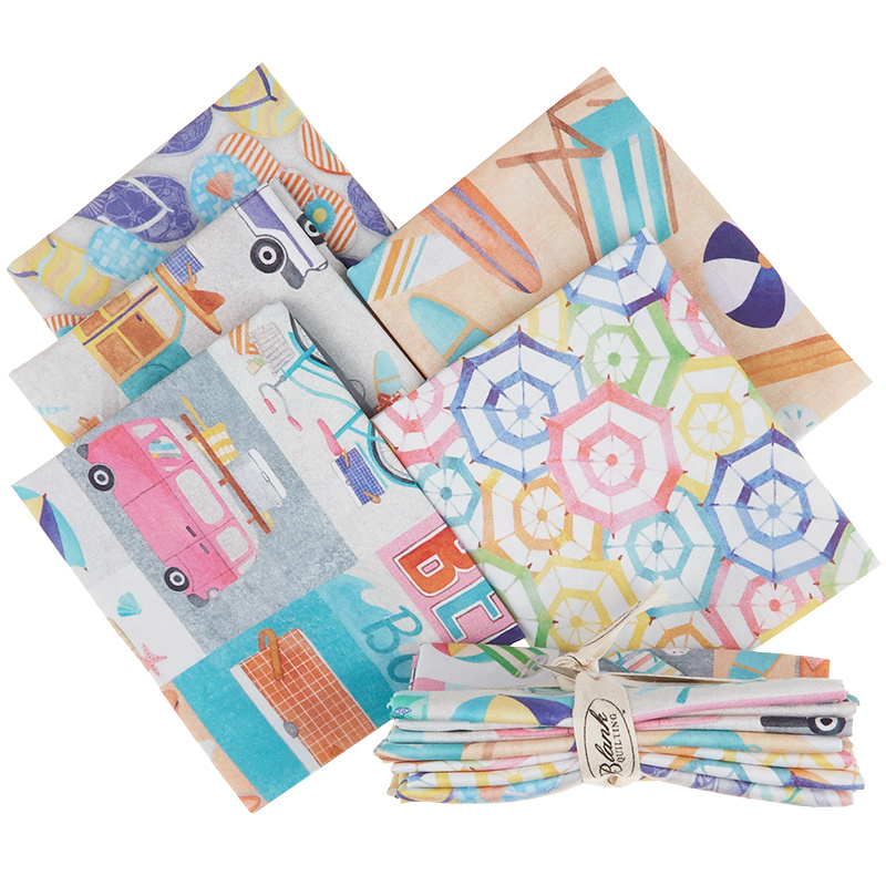 Beach Bound 5 Easy Pieces Fat Quarter Bundle