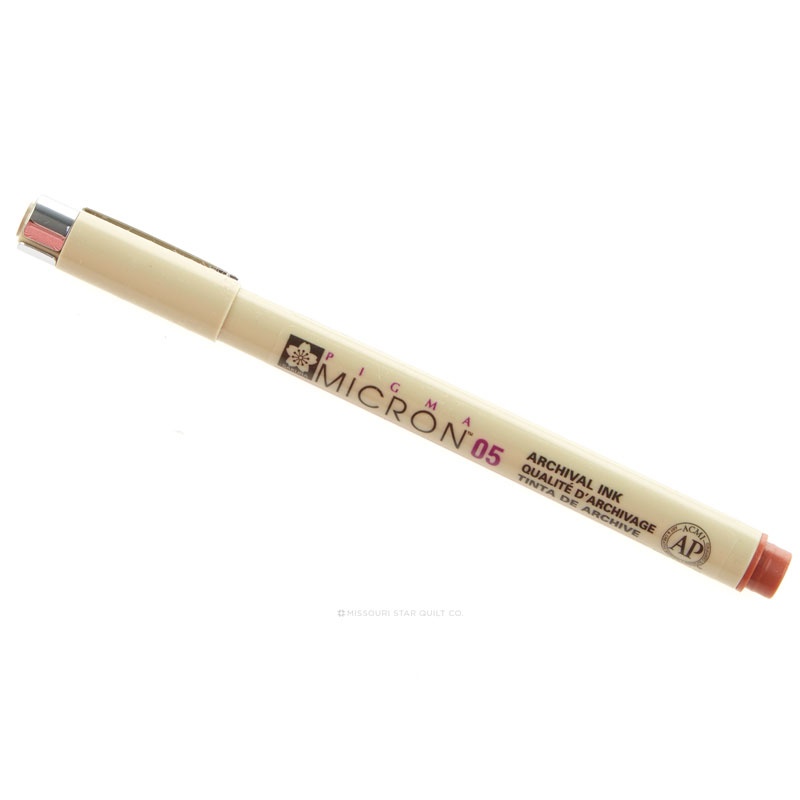 Pigma Micron 05 Pen .45mm Brown