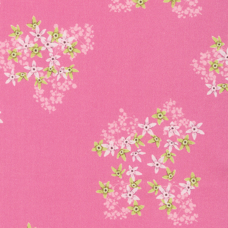 Club Havana - Florecita Pink Yardage