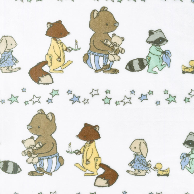 Cuddle Prints - Bedtime March Honeydew 60