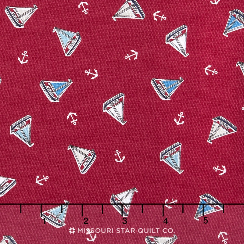 Marina - Tossed Yachts Red Yardage