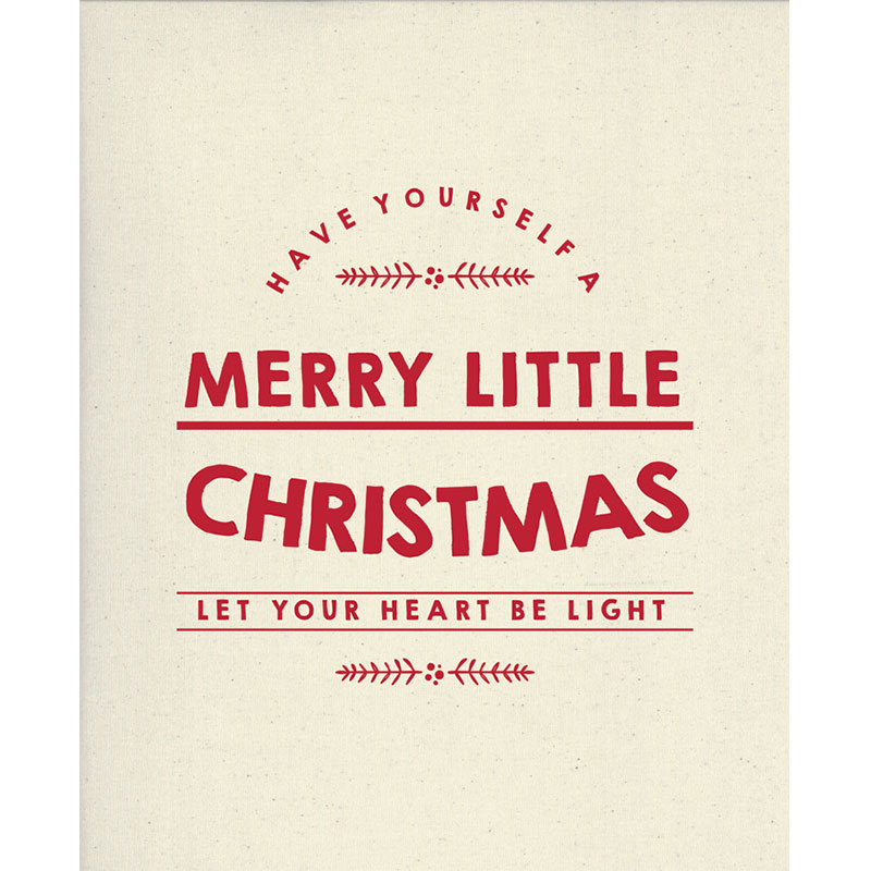 Printworks Panels - Merry Little Christmas Red Panel