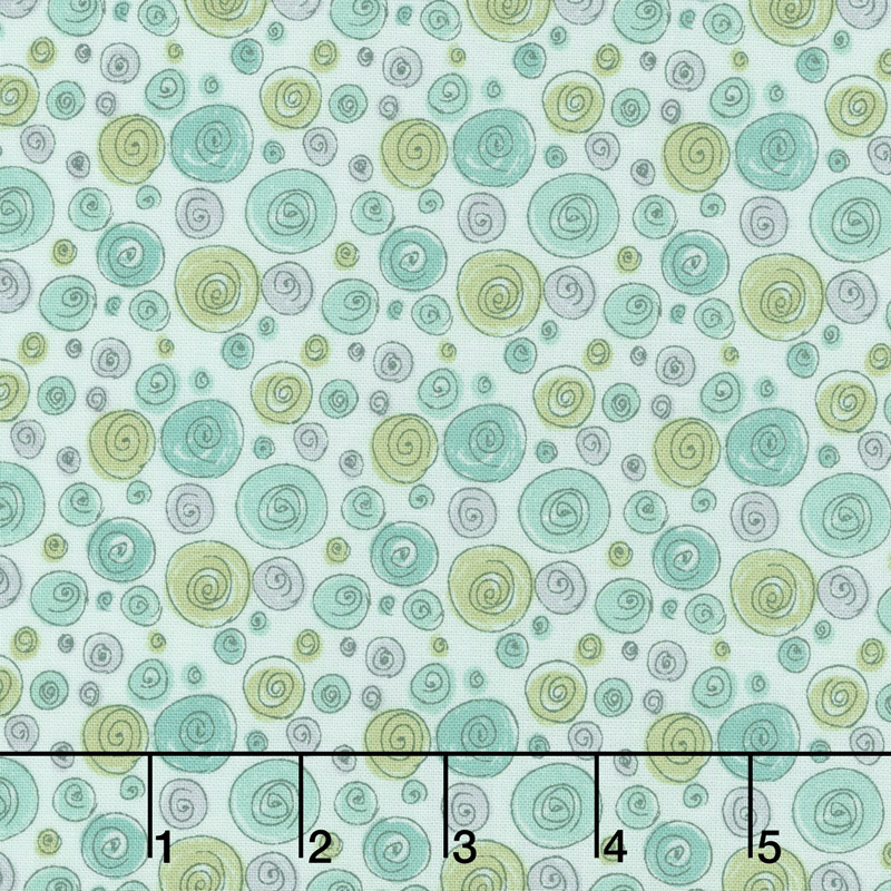 Road Trippin' - Doodle Dot Teal Yardage