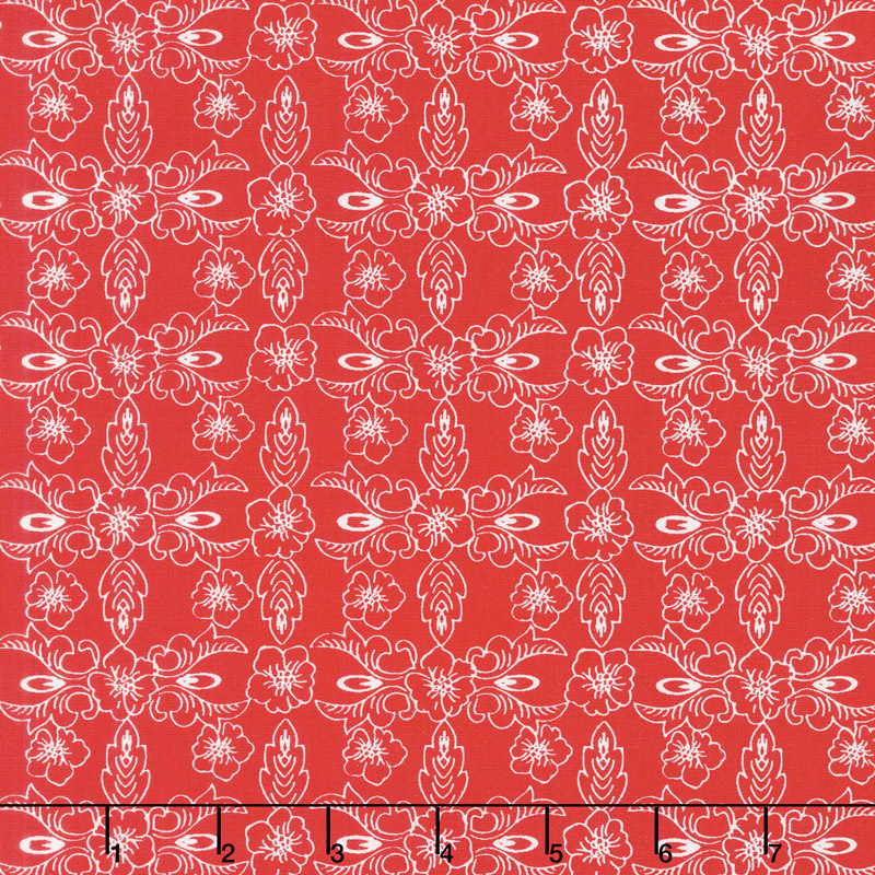 Hand Picked - Violet Red Yardage