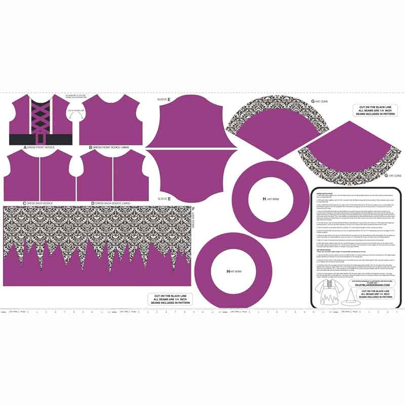 Eek Boo Shriek - Shriek Color Purple Panel