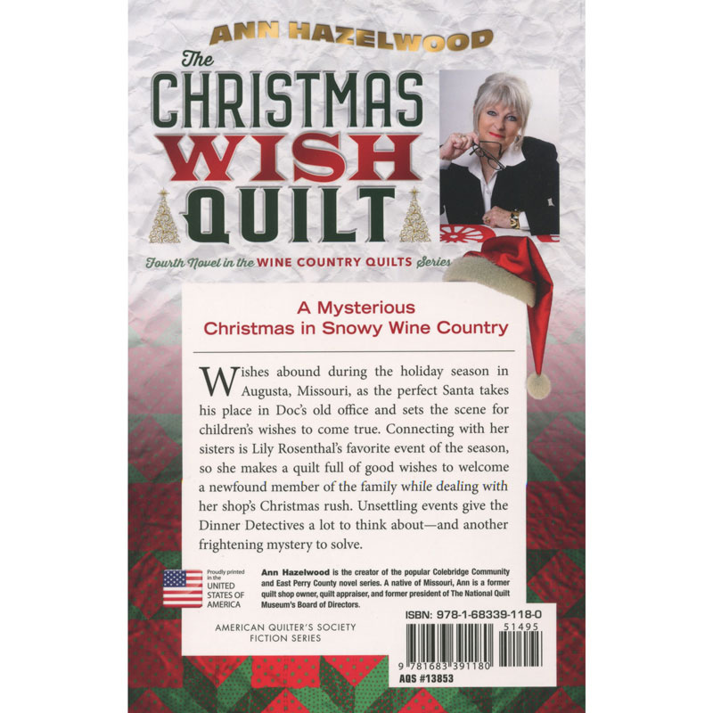 The Christmas Wish Quilt Wine Country Quilts Series Book 4 An...